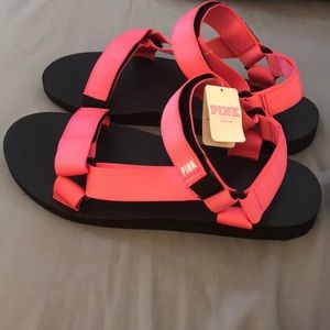 Pink sandals